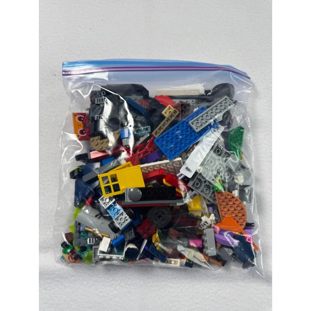 Creative LEGO 1LBS Bulk Bricks Pieces Multicolor Mixed Lot Batman City Wheels